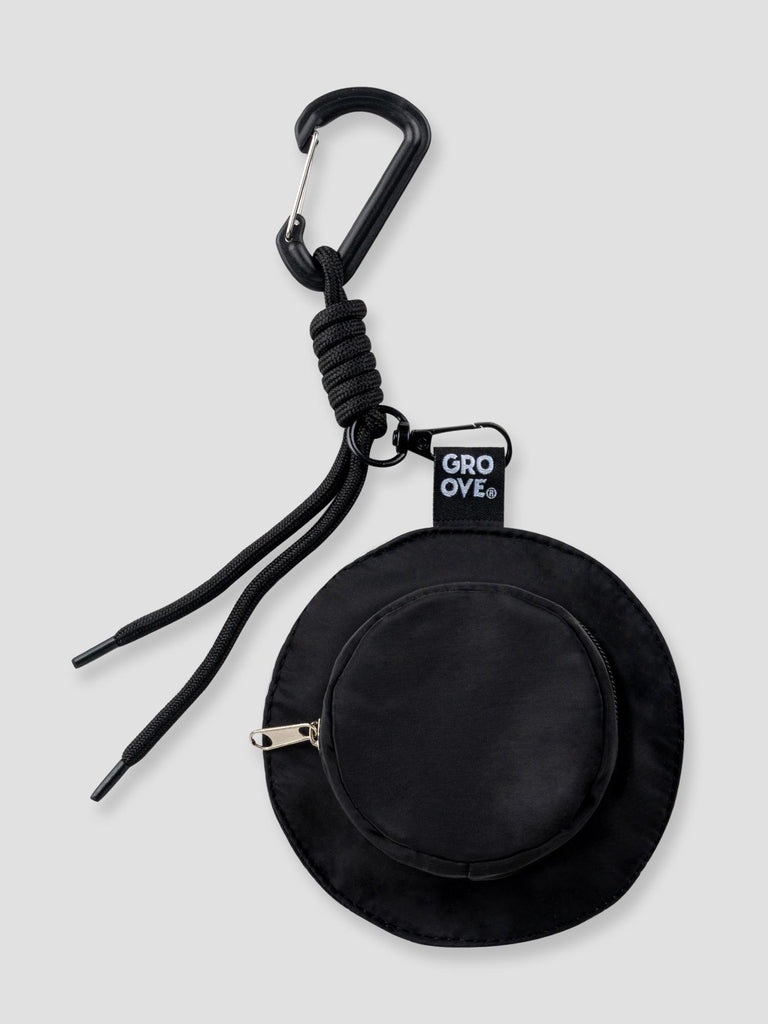 MINI WALLET BUCKET GRO7018 BLACK GROOVE 
