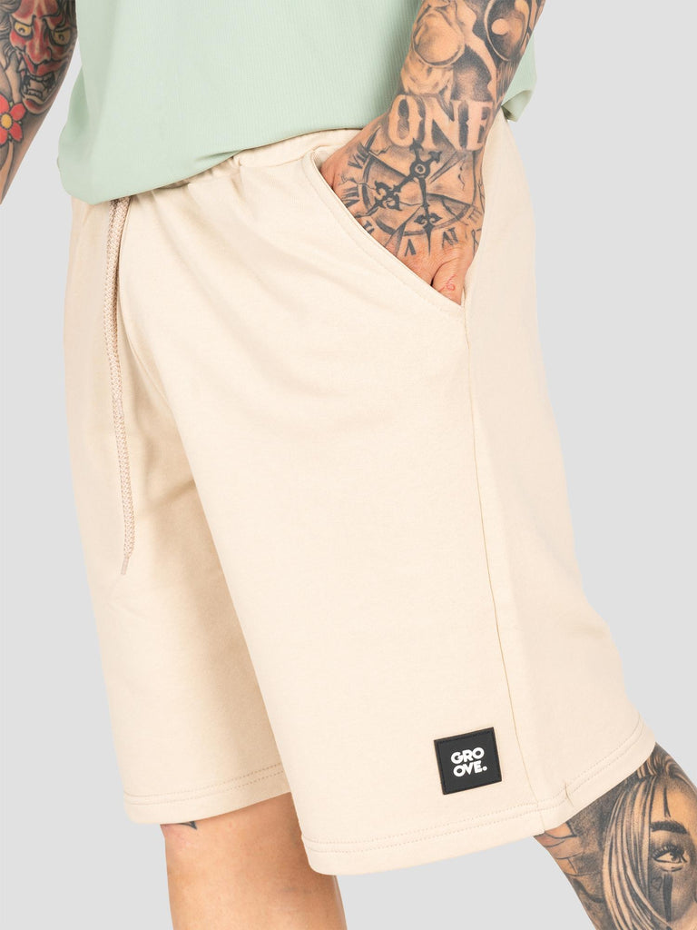 GROOVE BERMUDA FELPA PATCH BARL207 SABBIA GROOVE 