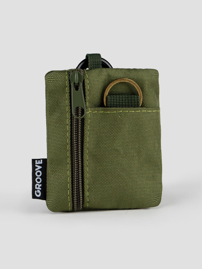 PORTAMONETE CON MOSCHETTONE GRO7022 GREEN GROOVE 