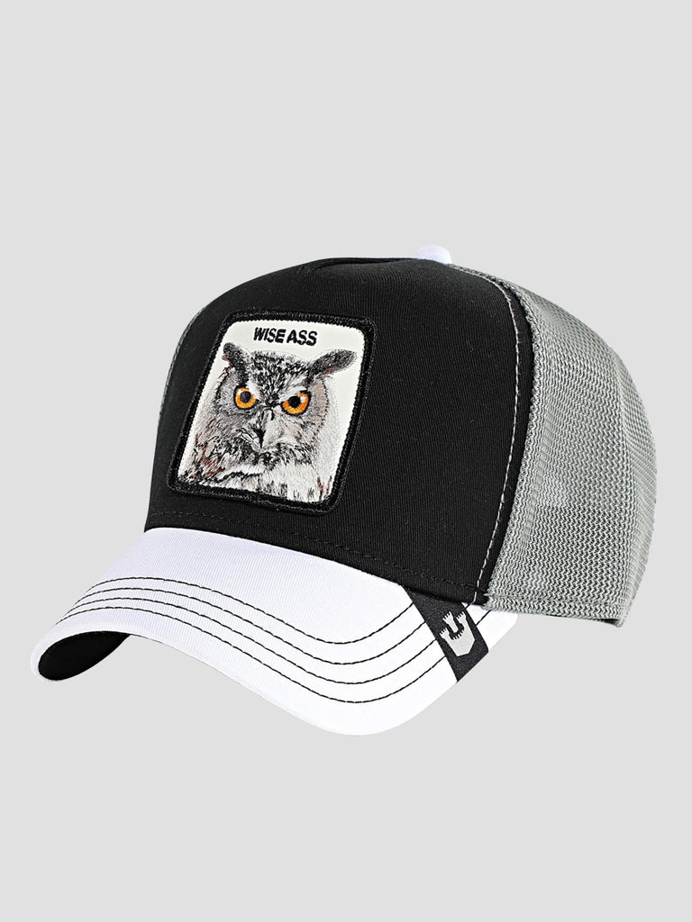 ANIMAL SERIES WISE ASS BLACK WHITE GOORIN 