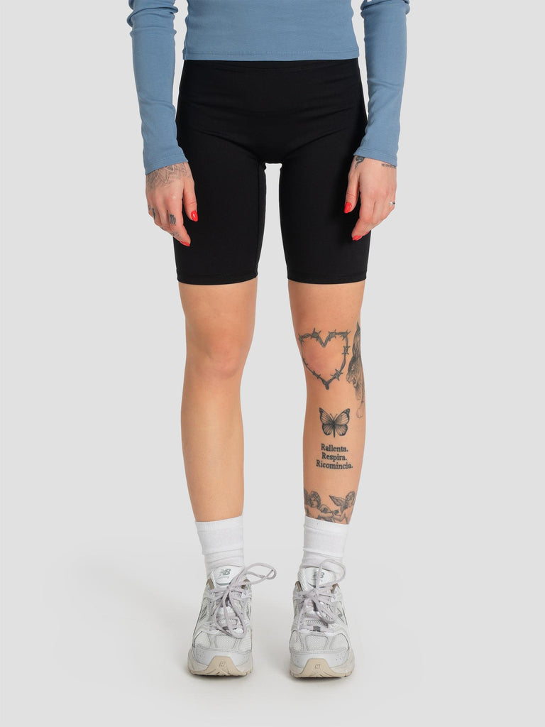 LEGGINGS SHORT TECHLEG002 BLACK GROOVE 