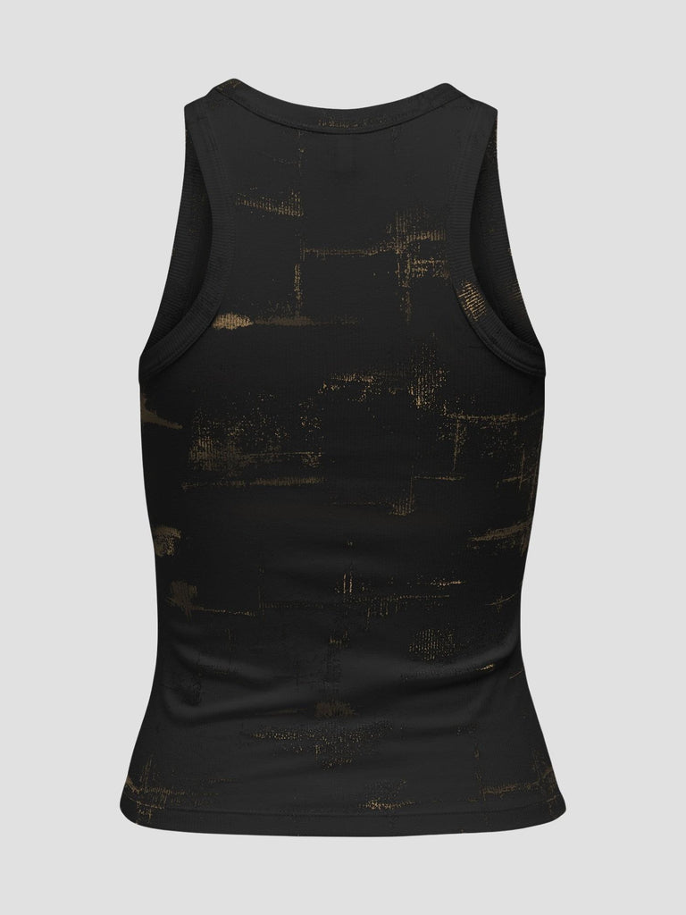 ONLISLA S/L O-NECK COATED TOP JRS 15342924 BLACK ONLY 