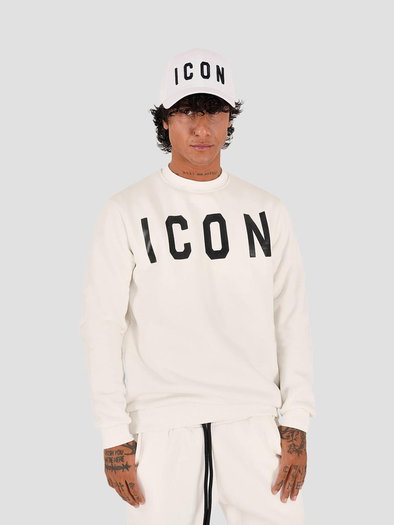 GIROCOLLO LOGO GRANDE ICUF2W6F001 OFF WHITE ICON 