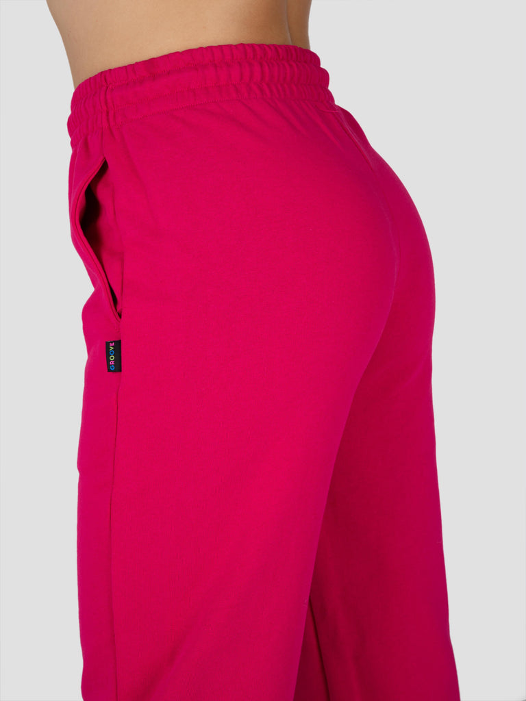 JOGGER FELPA LARGE PESO MEDIO SWEPAN404W FUXIA GROOVE 