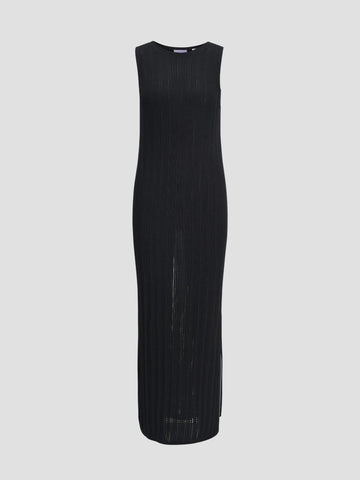 JXZOELLA MAXI DRESS KNIT 12275496 BLACK JJXX 