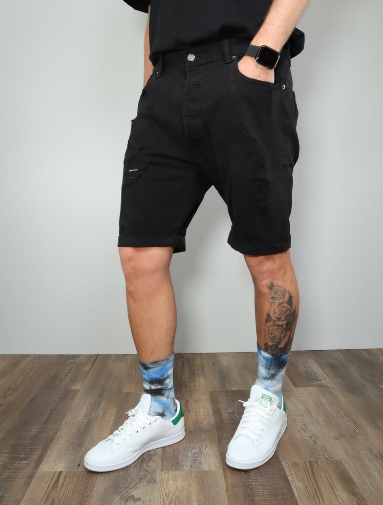 501 STRAPPI APERTI BRM21 BLACK BLU-RESTILE 