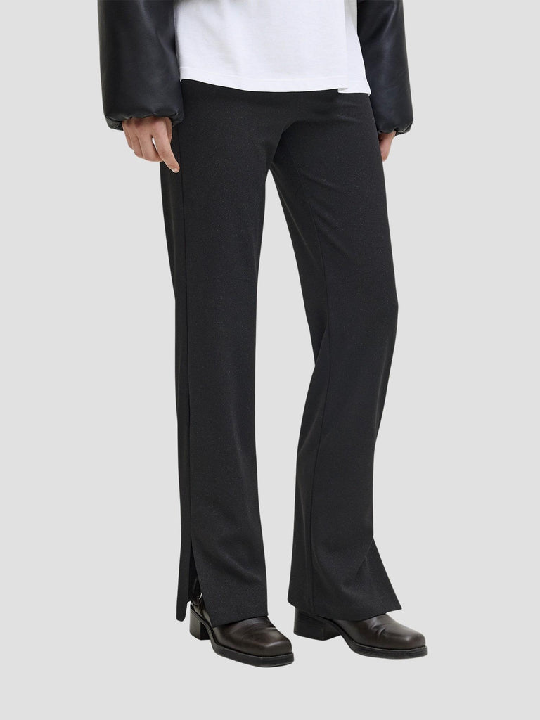JXNANCY FLARED GLITTER HW PANT PNT 12286885 BLACK JJXX 