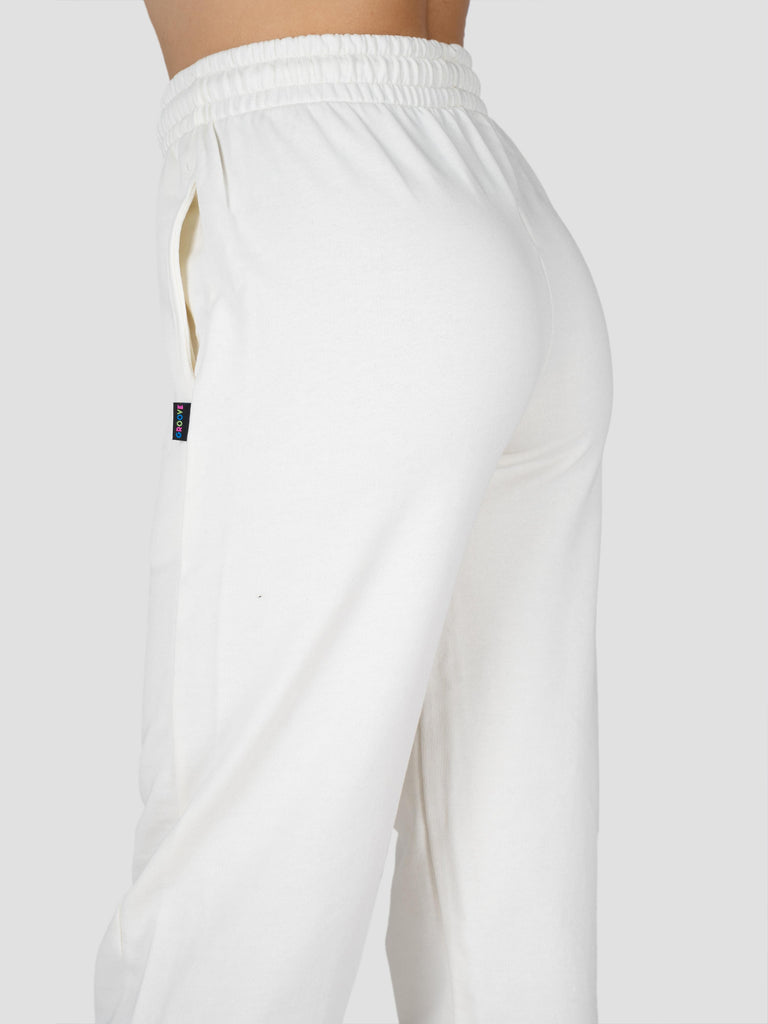 JOGGER FELPA LARGE PESO MEDIO SWEPAN404W PANNA GROOVE 