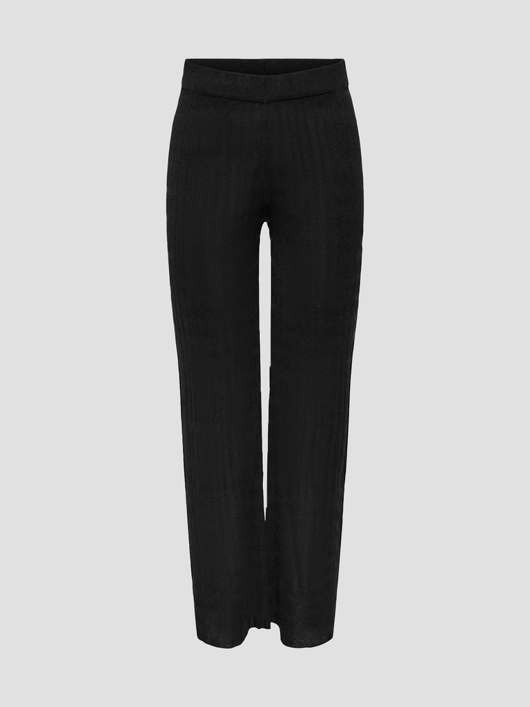 ONLTARA MW RIB CC PANT KNT 15351645 BLACK ONLY 