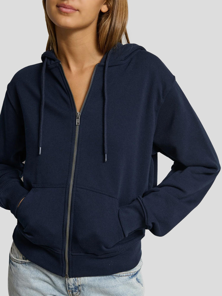 FELPA CON CAPPUCCIO KHLOE DK NAVY SUITE BENEDICT 