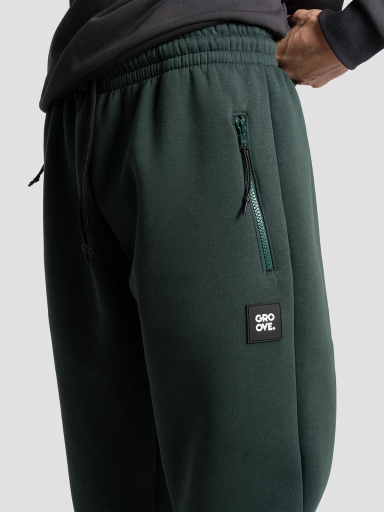 PANTA ZIP POLYCOTTON PESO INVERNALE BARL432 BOSCO GROOVE 