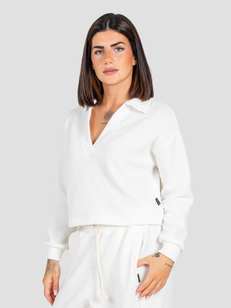 CROP WAFFLE COLLO A V ARCO05 PANNA GROOVE 