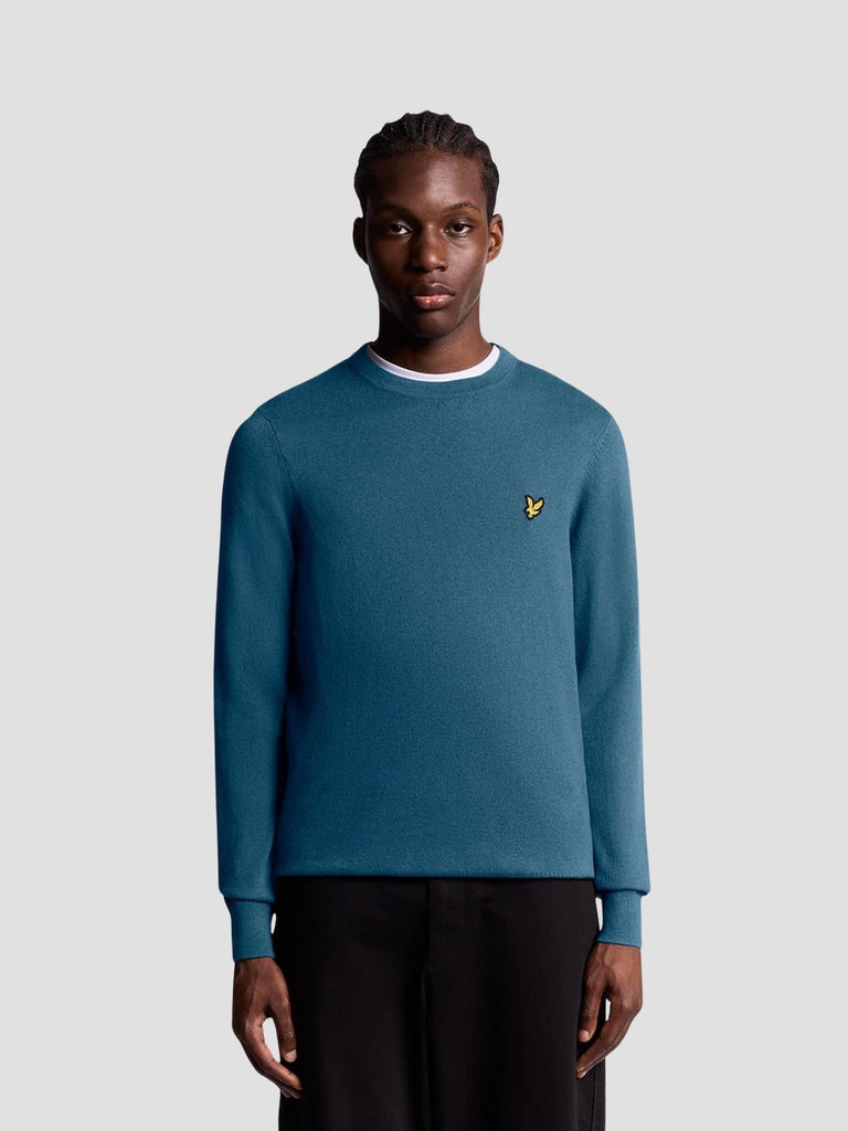 CREW NECK JUMPER KN2110VC X862 LYLE & SCOTT 
