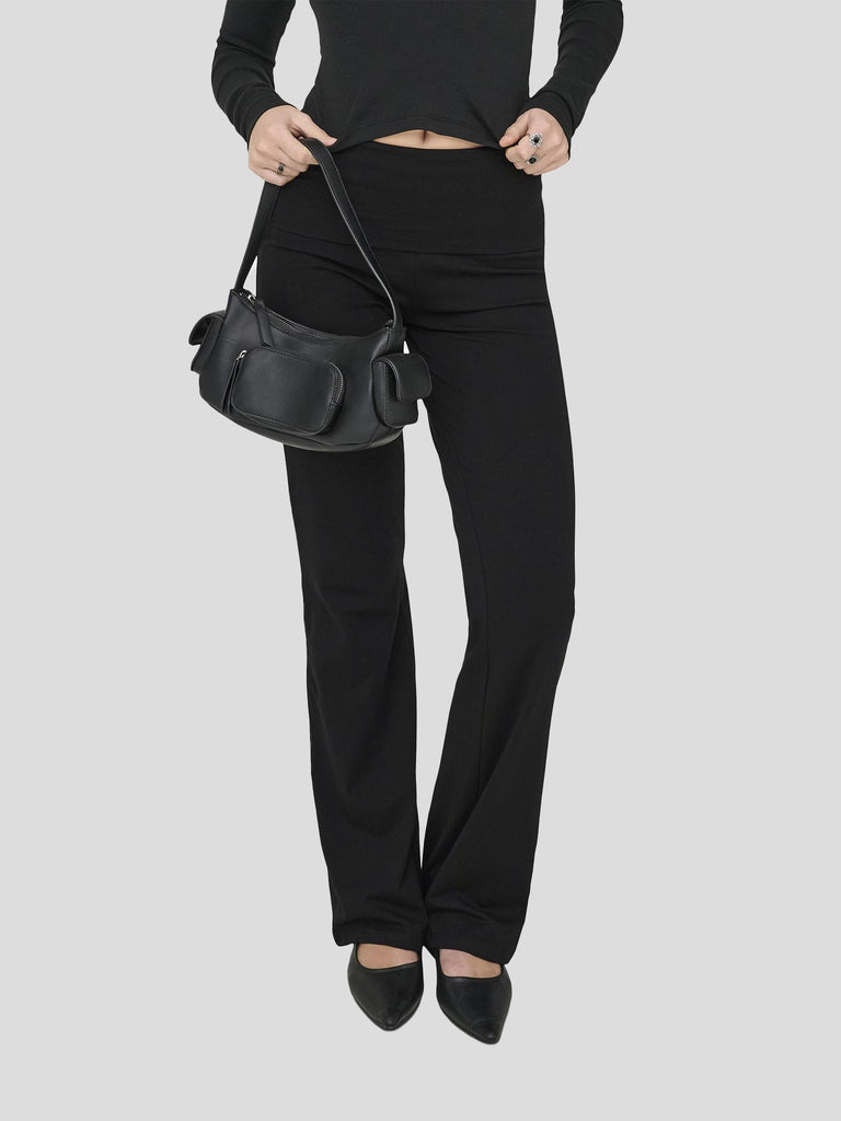 ONLKISS FOLD DOWN PANT CC JRS NOOS 15365306 BLACK ONLY 