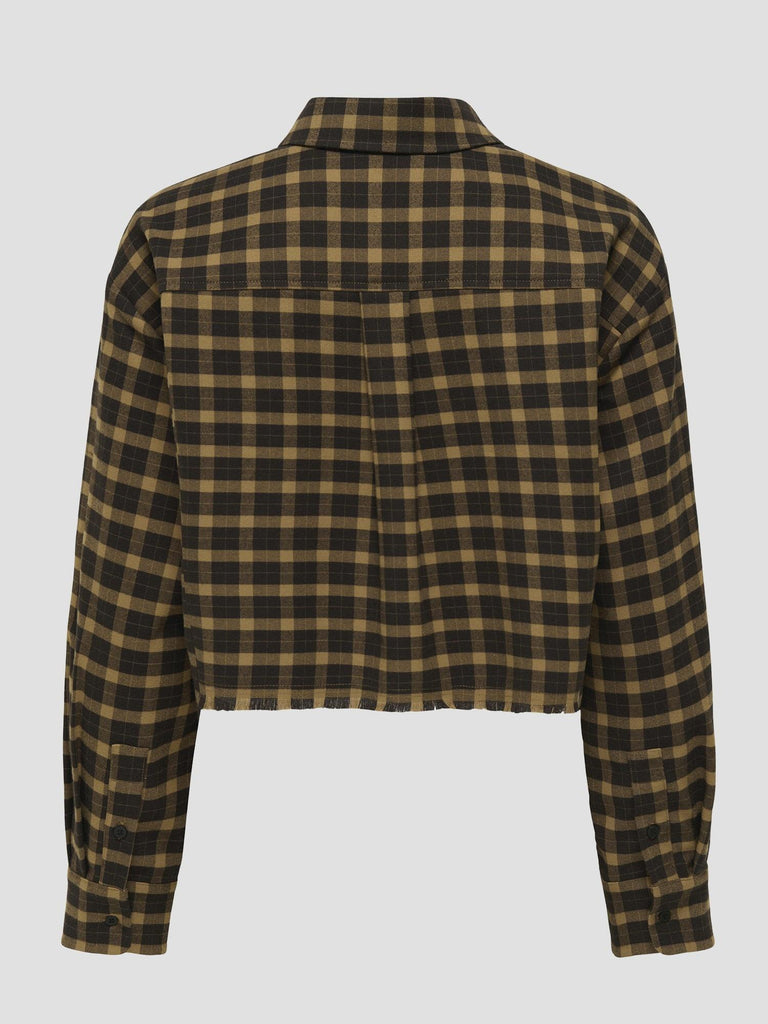 ONLCAT LIFE L/S CHECK SHIRT PNT 15357803 CHIPMUNK ONLY 