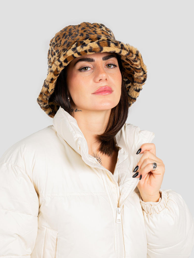 BUCKET ANIMAL CAP008 LEO BEIGE GROOVE 