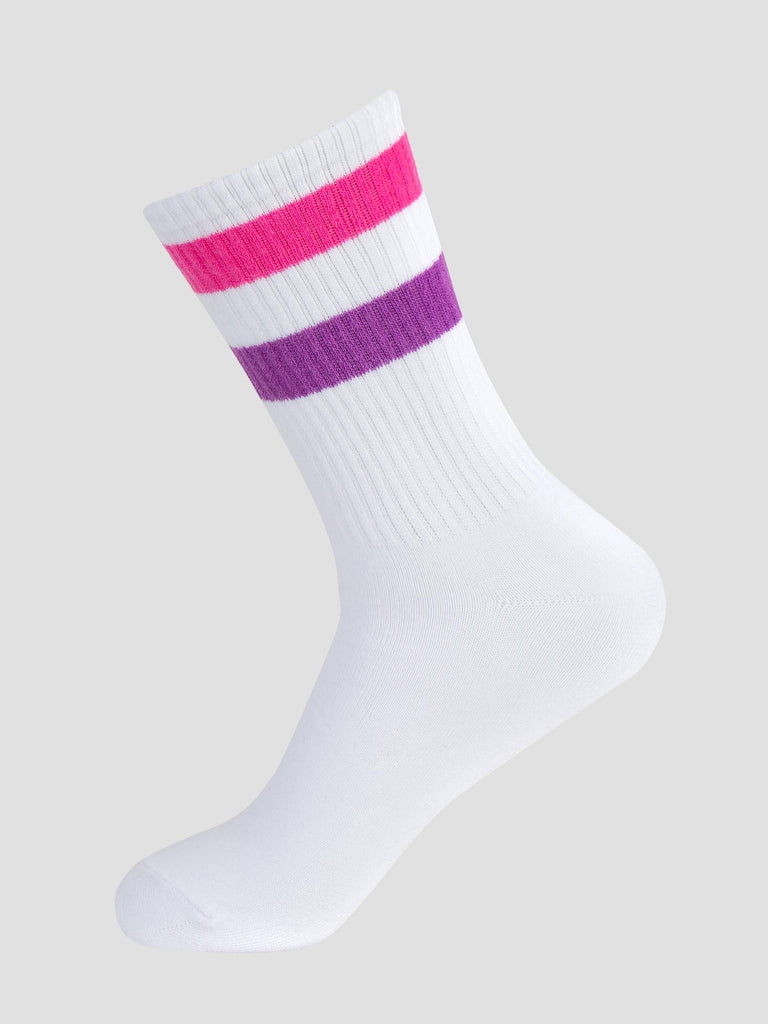 CREW SOCKS GRO1015 WHI DPI LIL GROOVE 