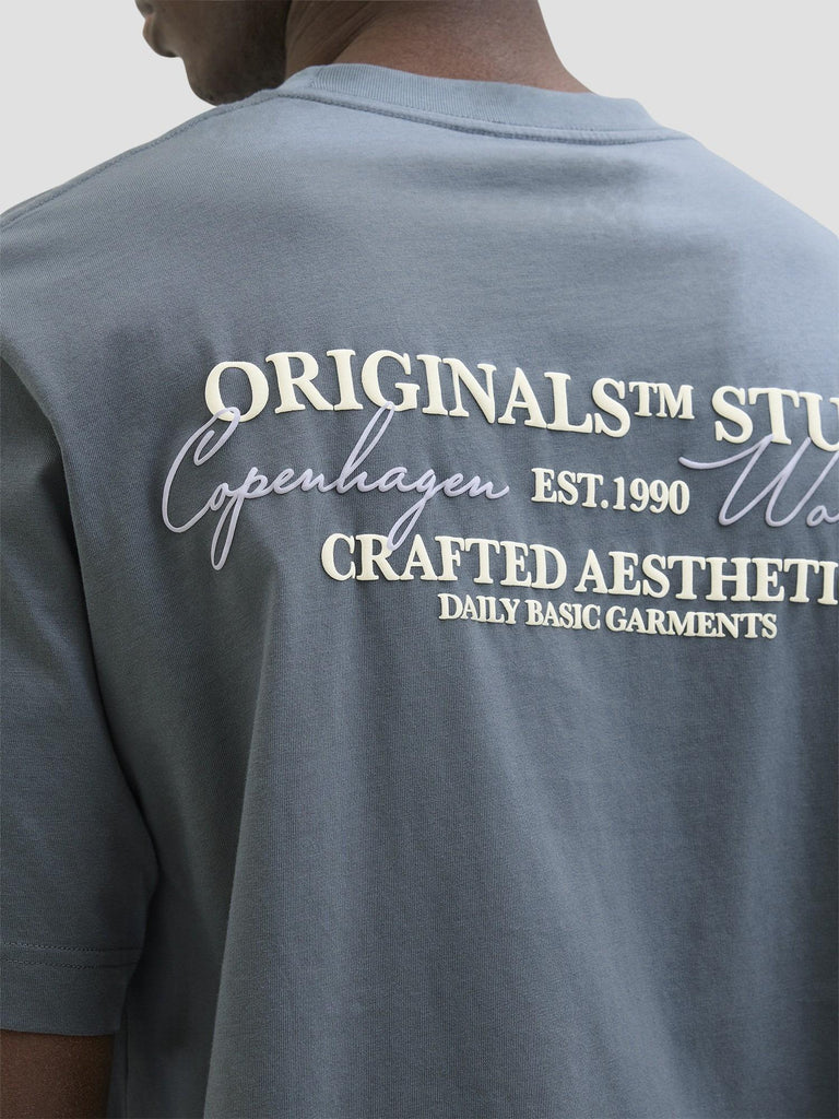 JORISLINGTON TYPE TEE SS CREW NECK 12273640 STORMY WEATHER JACK&JONES 
