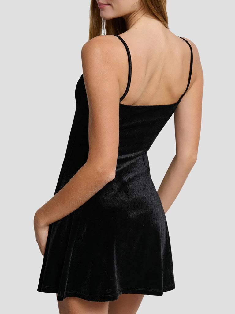 ABITO IN TESSUTO CON GONNA SVASATA VIG NERO SUITE BENEDICT 