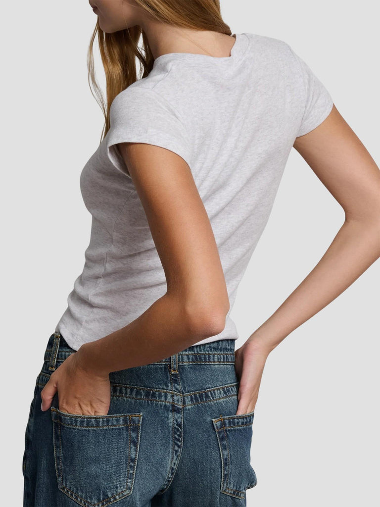 T-SHIRT CON STAMPA TIROLO-CASINI PEARL MEL SUITE BENEDICT 