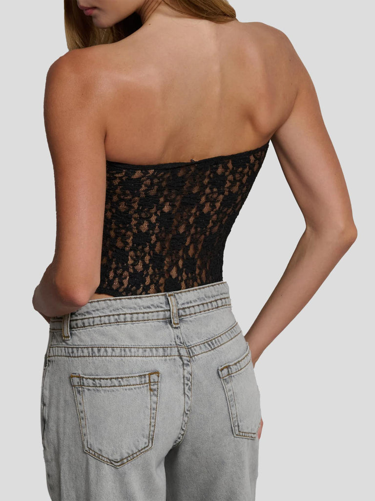 BODY FASCIA PIZZO BUBU BLACK SUITE BENEDICT 