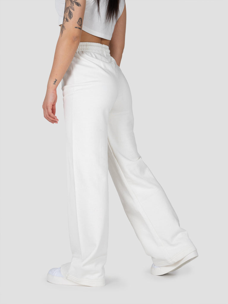 GROOVE PANTALONE TUTA NEW OVER MAXI PANT PESO MEDIO BARL424W PANNA GROOVE 