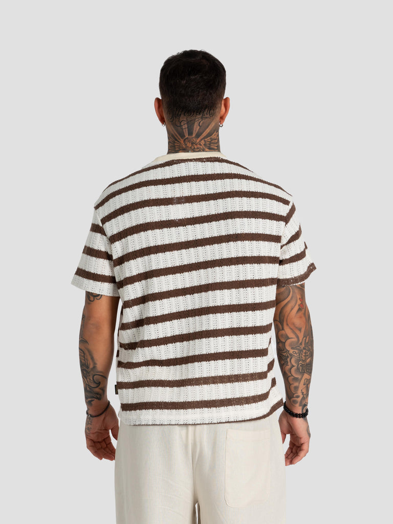RIGHE COTONE APERTO FAS09 CAFFE GROOVE 