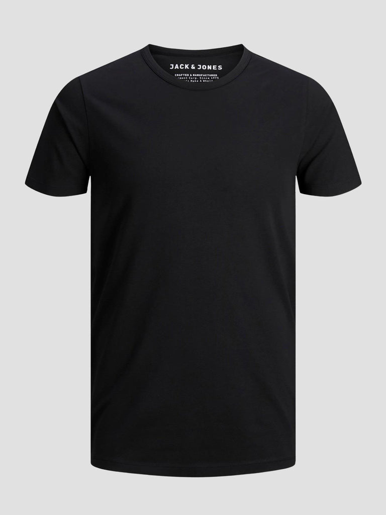 BASIC O-NECK 12058529 BLACK JACK&JONES 