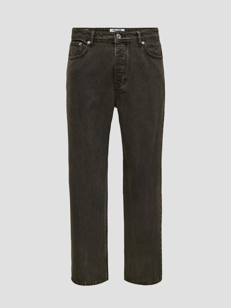 ONSFADE LOOSE BROWN 6813 TAI DNM 22036813 BROWN STONE 32 ONLY&SONS 