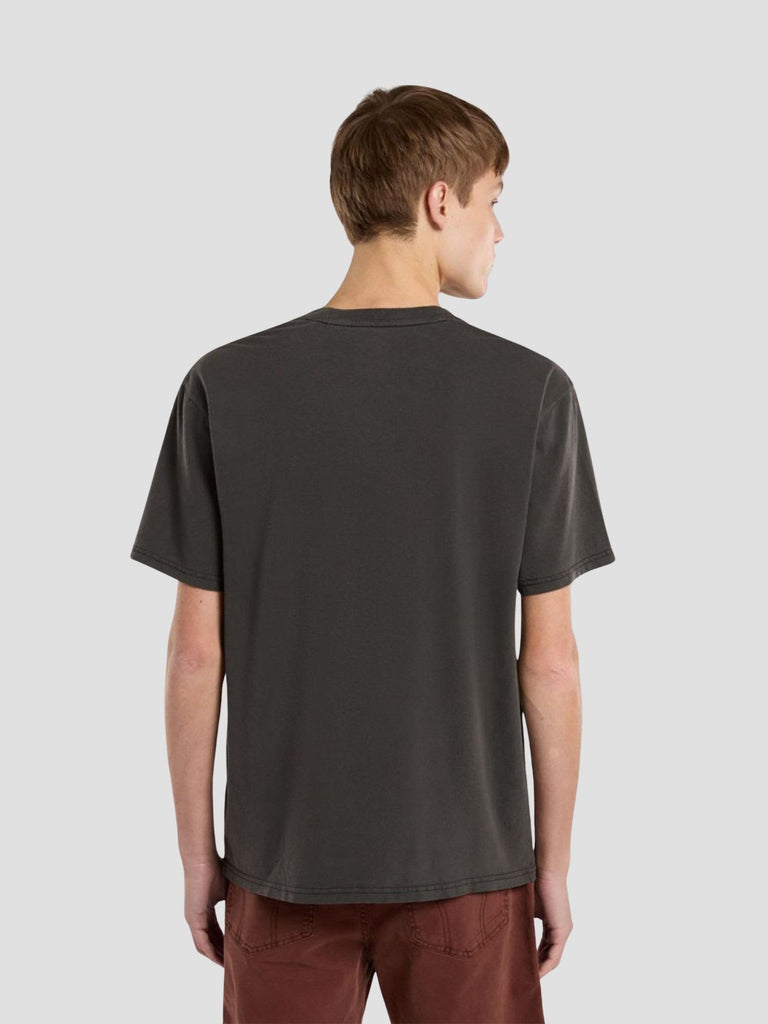 ROPE CENTER LOGO SS TEE 4Z8Y BLK1 DICKIES 