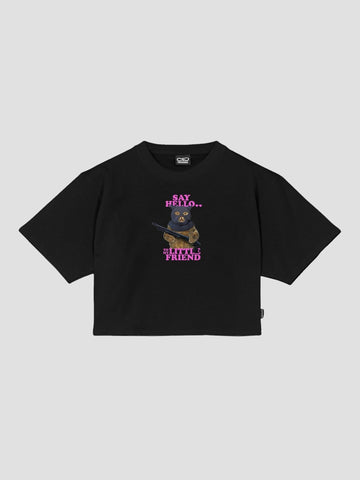 HELLO CROPPED TEE TS983 01 PROPAGANDA 
