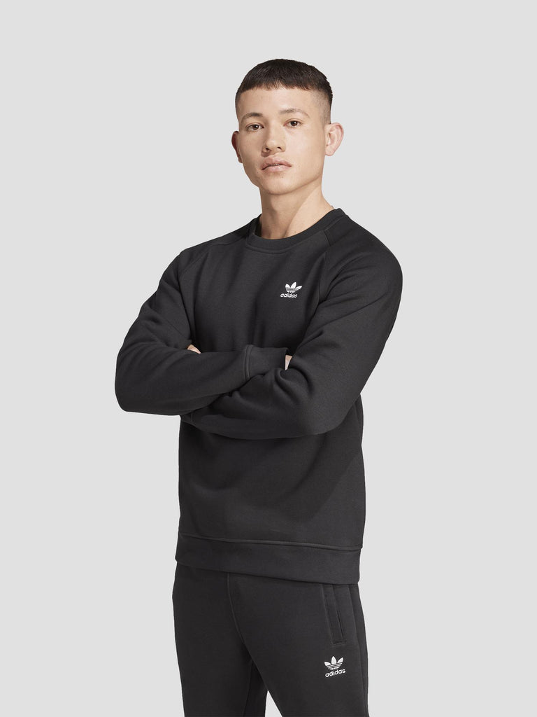 ESS CREW IY4932 BLACK ADIDAS 