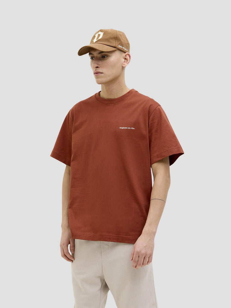 JORPAROS EASTER SKETCH TEE SS CREW N LN 12273171 ARABIAN SPICE JACK&JONES 