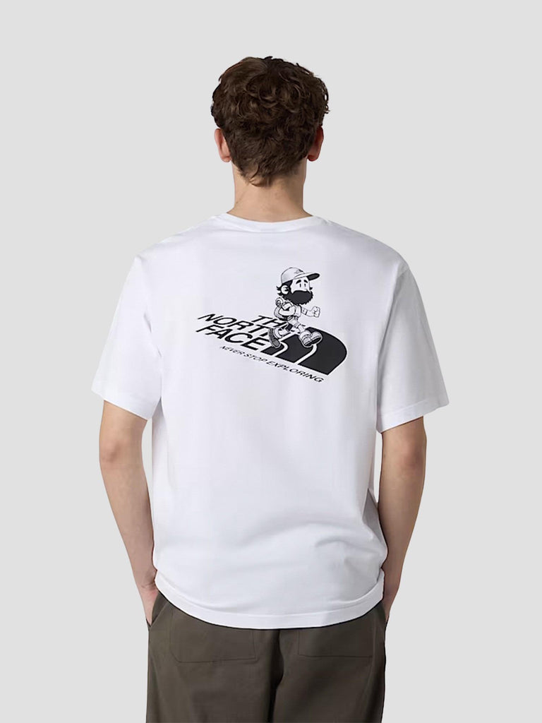 RUN GRAPHIC RELAXED S/S TEE 8F2P FN41 THE NORTH FACE 