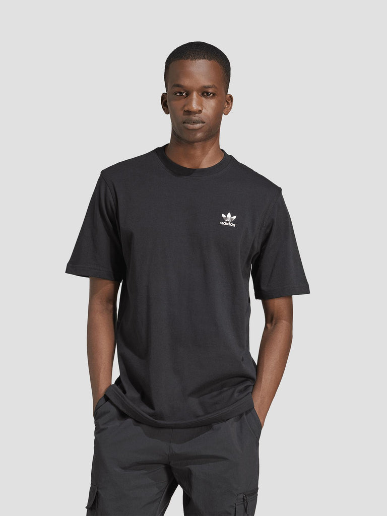 TREFOIL ESS TEE JI8545 BLACK ADIDAS 