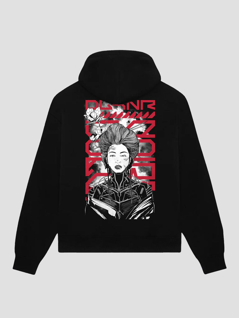 METAL GHEISHA HOODIE SW1072-GQ 01 DOLLY NOIRE 