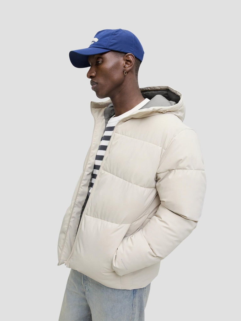 JJGLOBAL PUFFER JACKET 12283517 MOONBEAM JACK&JONES 