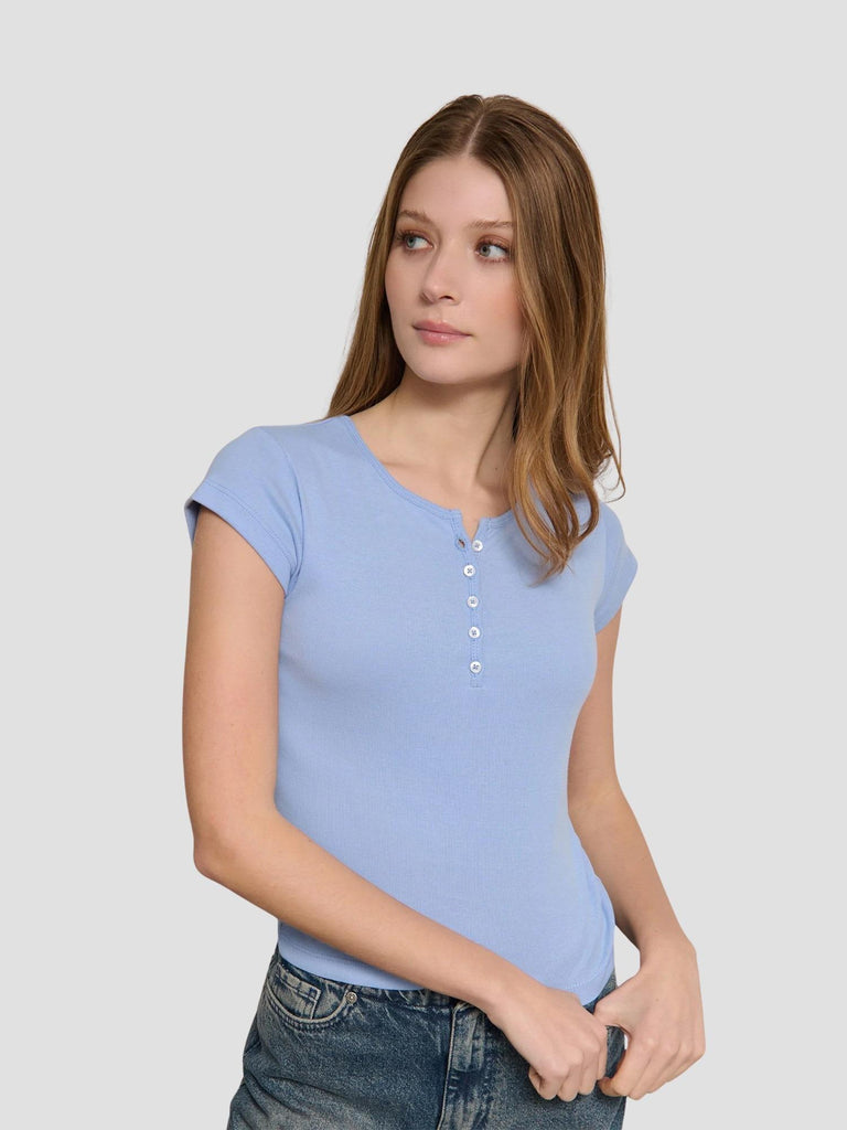 TSHIRT CON BOTTONI GANGSTA251 DENIM SUITE BENEDICT 
