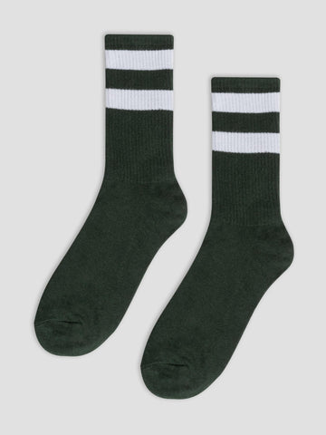 CREW SOCKS GRO1015 GREEN PINE GROOVE 