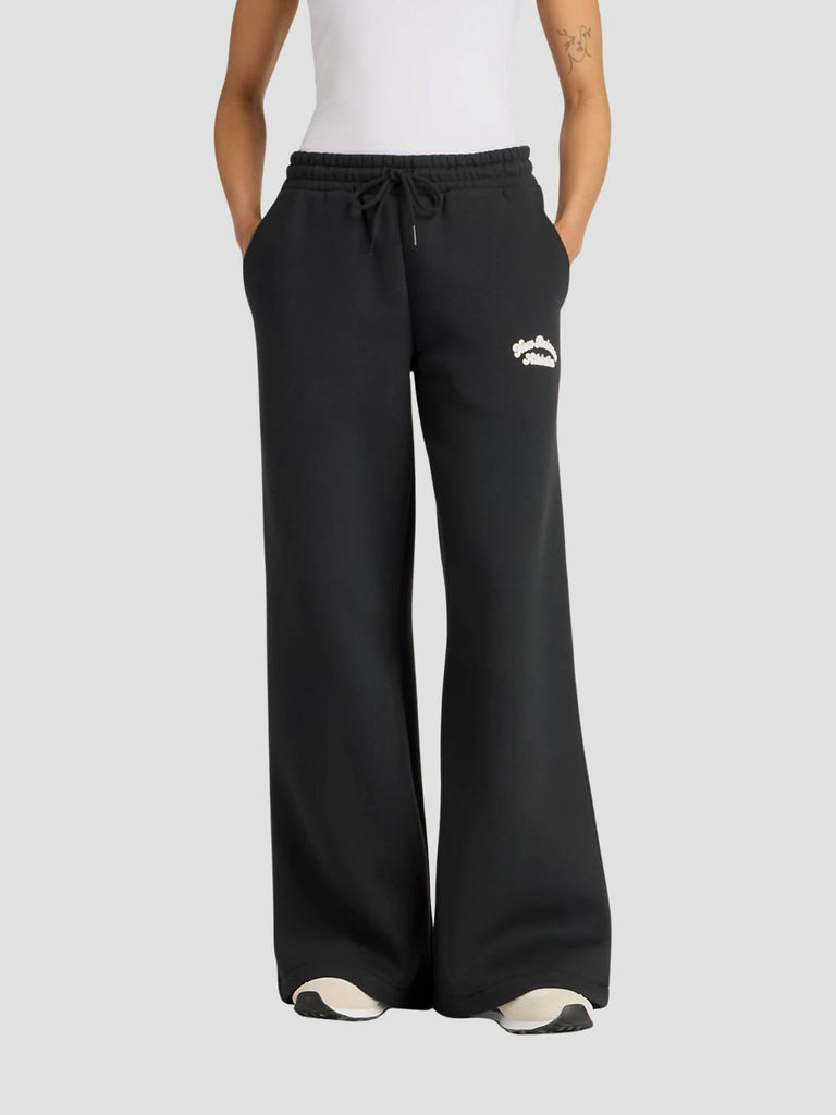LINEAR HERITAGE FLEECE WIDE LEG PANT WP53902 BK NEW BALANCE 