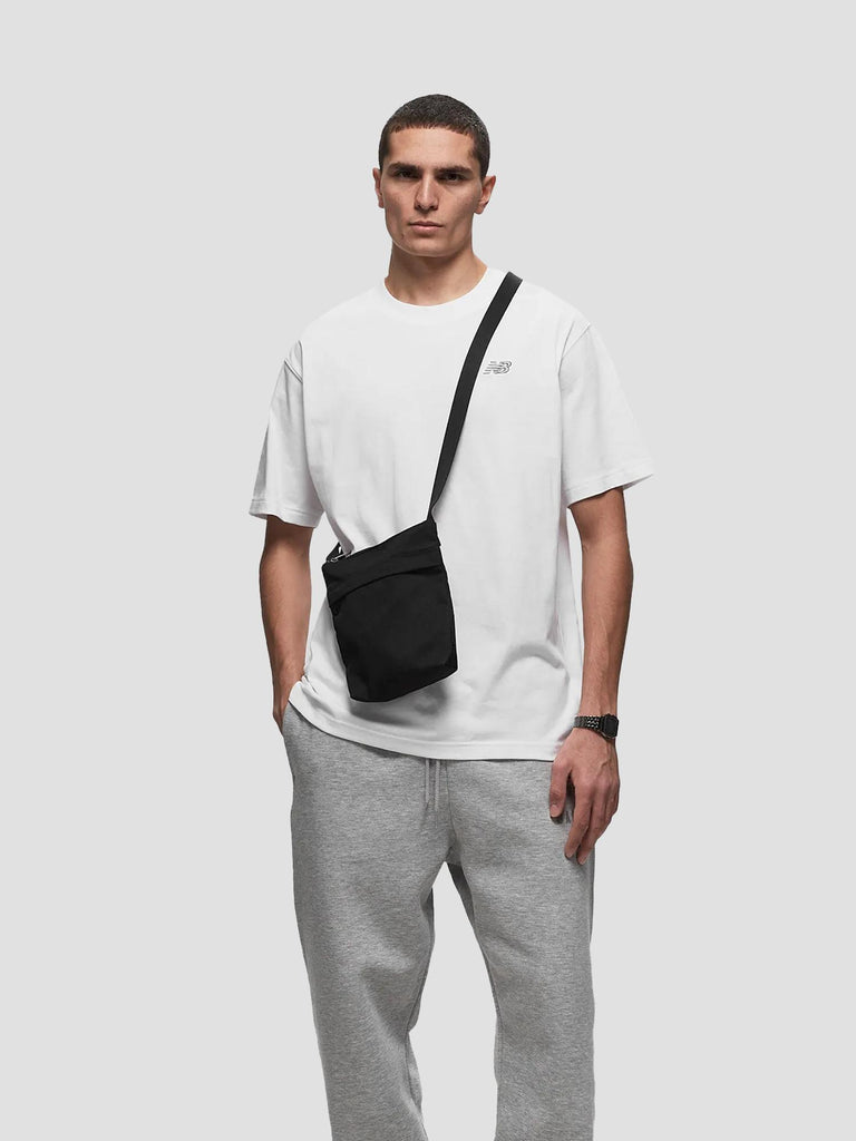 SMALL LOGO TEE MT41509 WT NEW BALANCE 