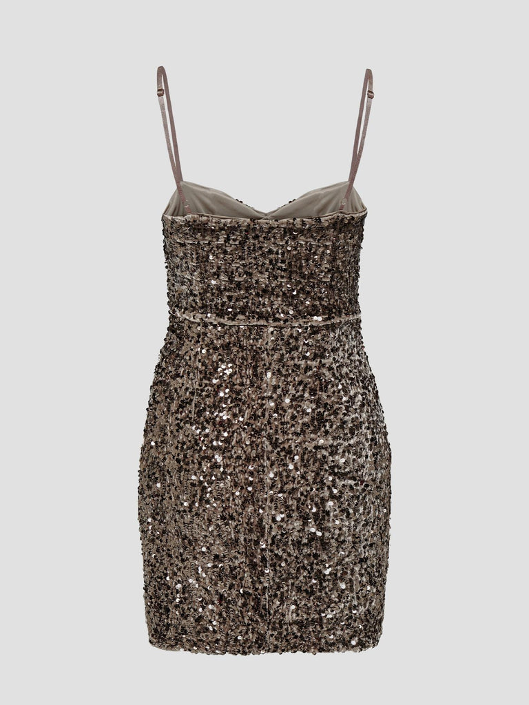 ONLCONFIDENCE S/L SEQUINS TUBE DRESS JRS 15360168 MOUNTAIN TRAIL ONLY 