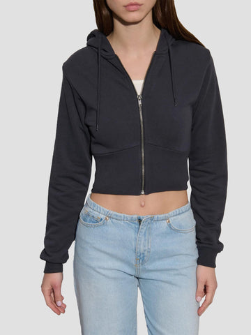 FELPA CROP EFFETTO CORSETTO KREPE251 MIDNIGHT SUITE BENEDICT 
