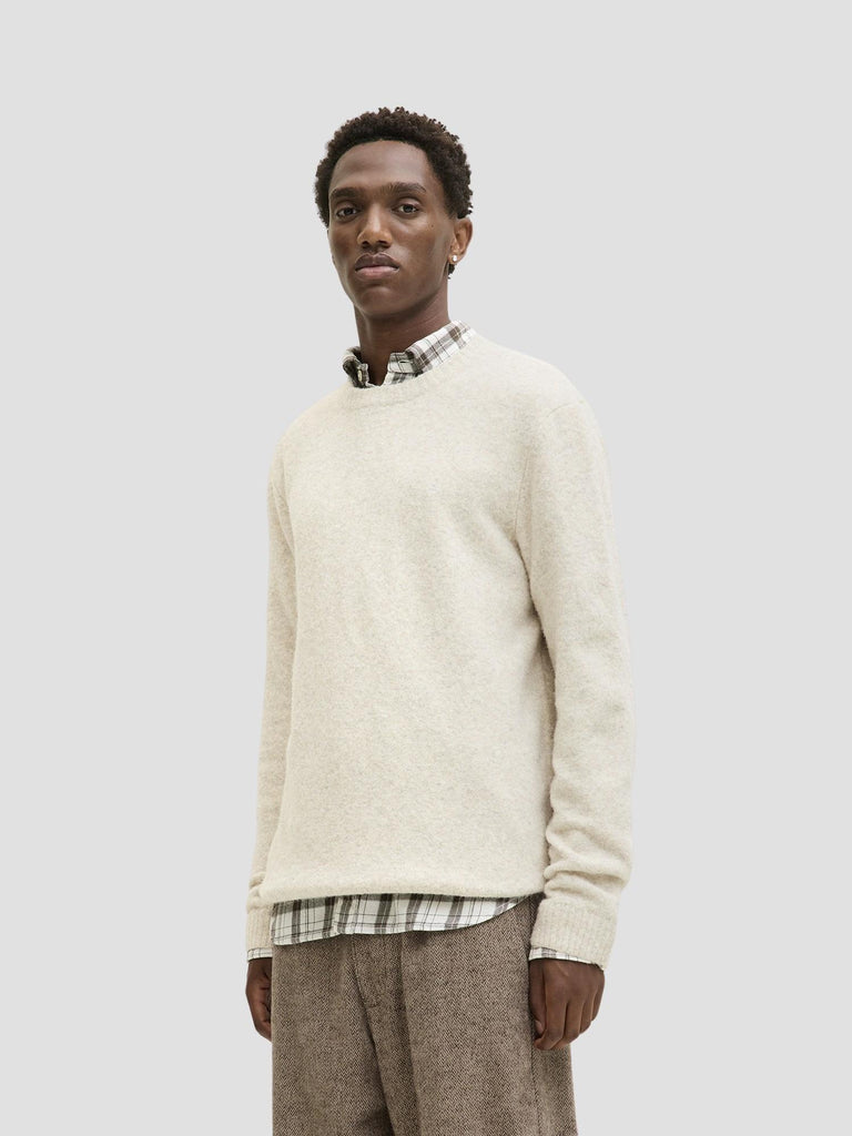 JPRBLASIMON SOUFFLE KNIT CREW NECK 12286881 SILVER LINING JACK&JONES 