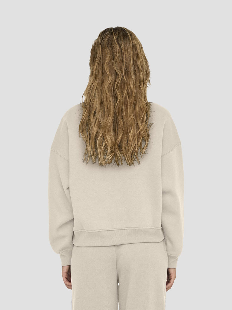 ONLBEST LIFE L/S CREW NECK SWT NOOS 15338727 PUMICE STONE ONLY 