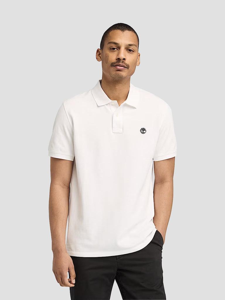 MILLERS RIVER SHORT SLEEVE STRETCH POLO 6BX4 1001 TIMBERLAND 