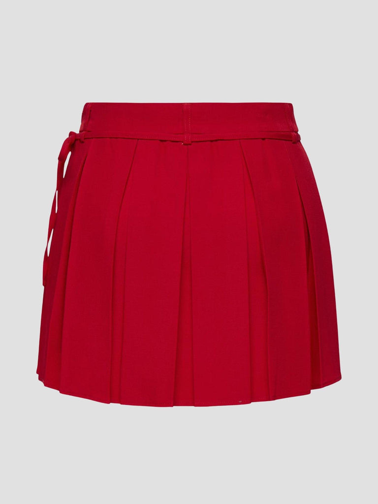 ONLMARINE LIFE MW STRING PLEAT SKIRT TLR 15340545 HIGH RISK RED ONLY 