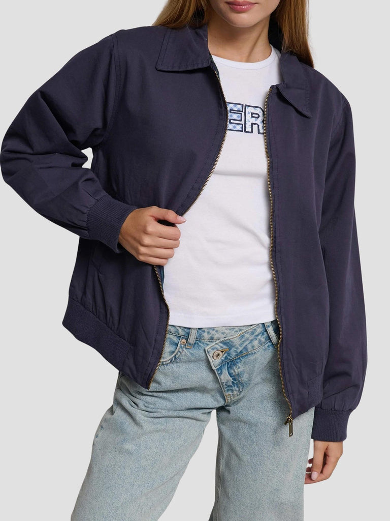 GIACCA BOMBER OKAY DK NAVY SUITE BENEDICT 