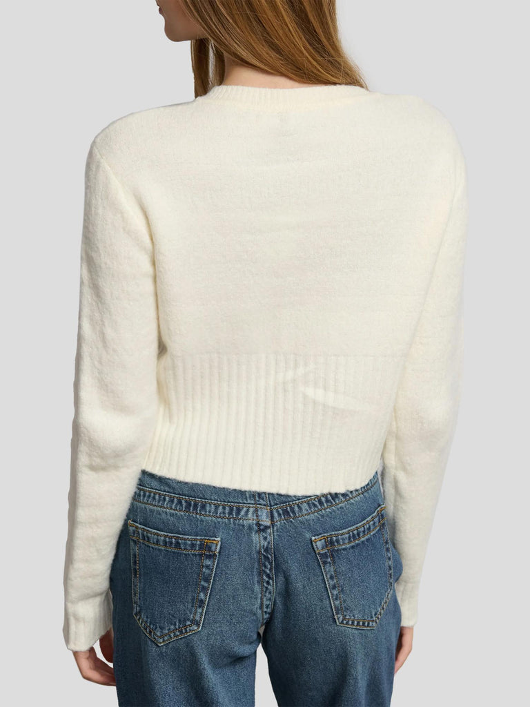CARDIGAN CON BOTTONI PRAY OFFWHITE SUITE BENEDICT 