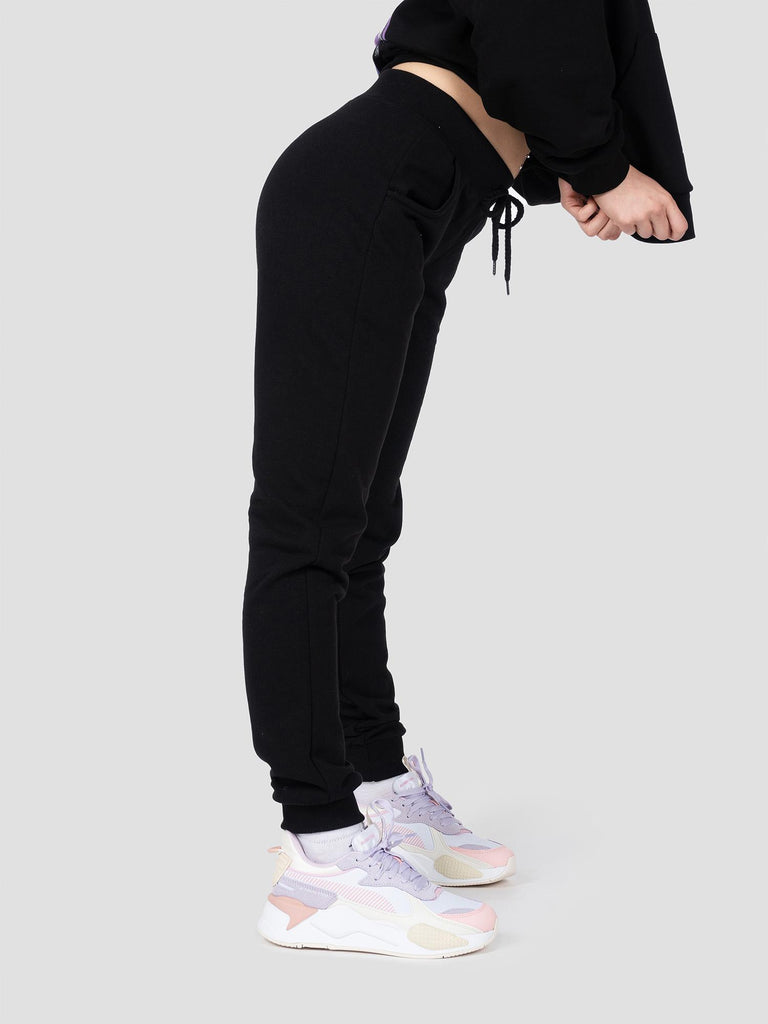 GROOVE PANTALONE TUTA JOGGER PESO MEDIO BARL403W NERO GROOVE 